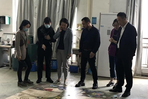 綠地集團(tuán)就集采事宜來(lái)水墨江南考察